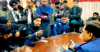 হবিগঞ্জে থানায় ওসিকে হুমকি দেয়া সেই বৈষম্যবিরোধী নেতা গ্রেপ্তার